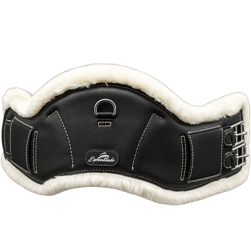 Sattelgurt ES Dressage Fluffy Schwarz