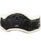 Sattelgurt ES Dressage Fluffy Schwarz Sattelgurt ES Dressage Fluffy Schwarz