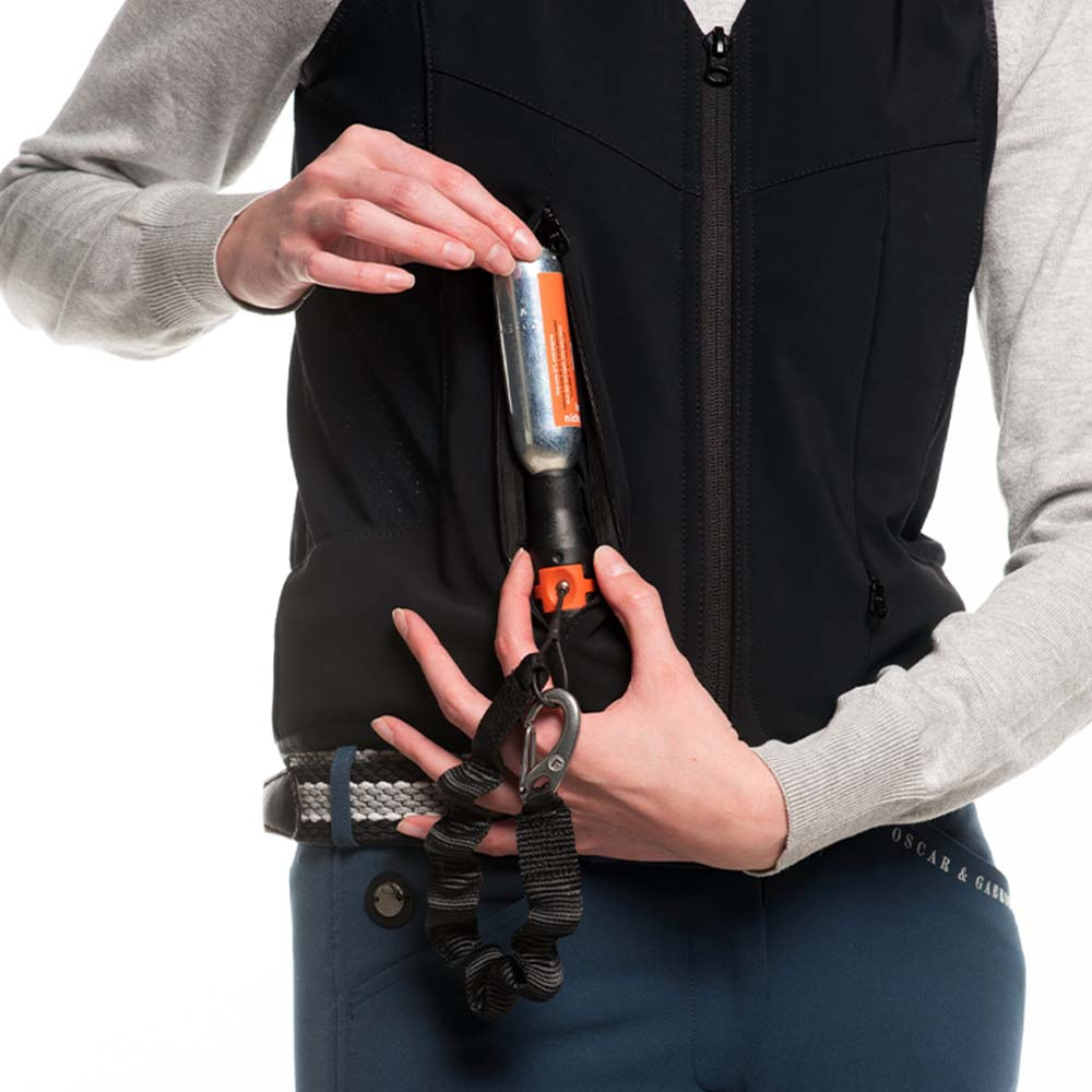 Bungee-Seil für Airbag Schwarz