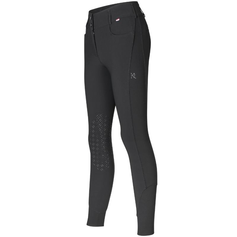Reithose KLKira H Shape Knee Grip Schwarz