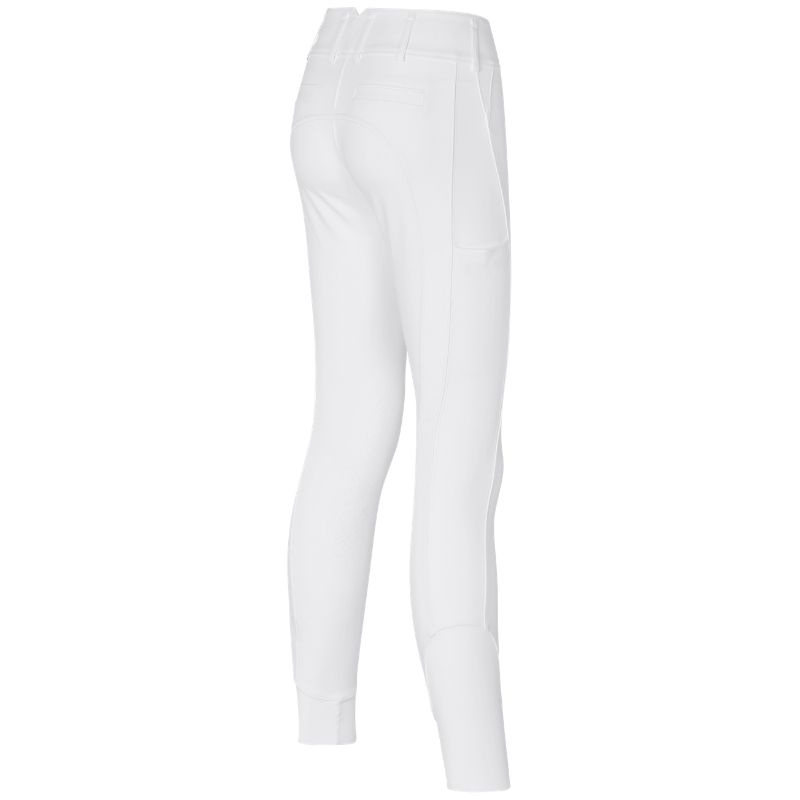 Reithose KLKira H Shape Knee Grip Weiß