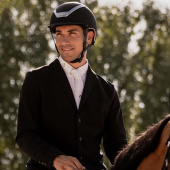 Reithelm Dogma Chrome Schwarz/Silber Reithelm Dogma Chrome Schwarz/Silber