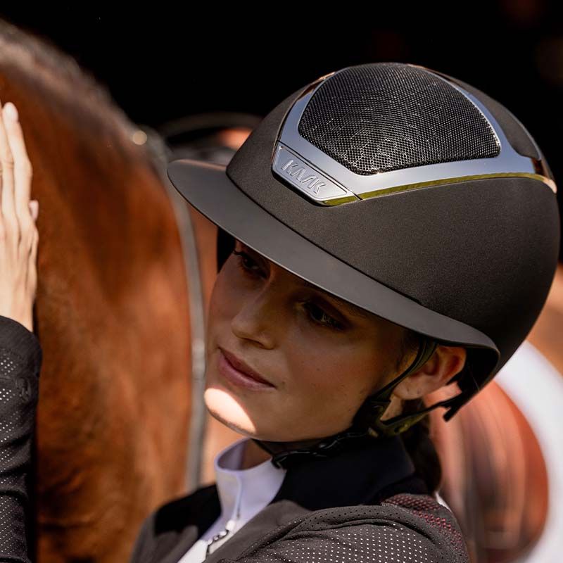 Reithelm Star Lady Chrome Schwarz/Silber