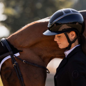 Reithelm Star Lady Pure Shine Schwarz Reithelm Star Lady Pure Shine Schwarz