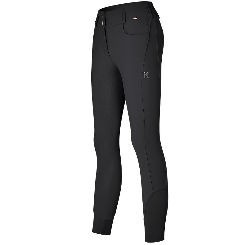 Reithose KLKira H Shape Full Grip Schwarz