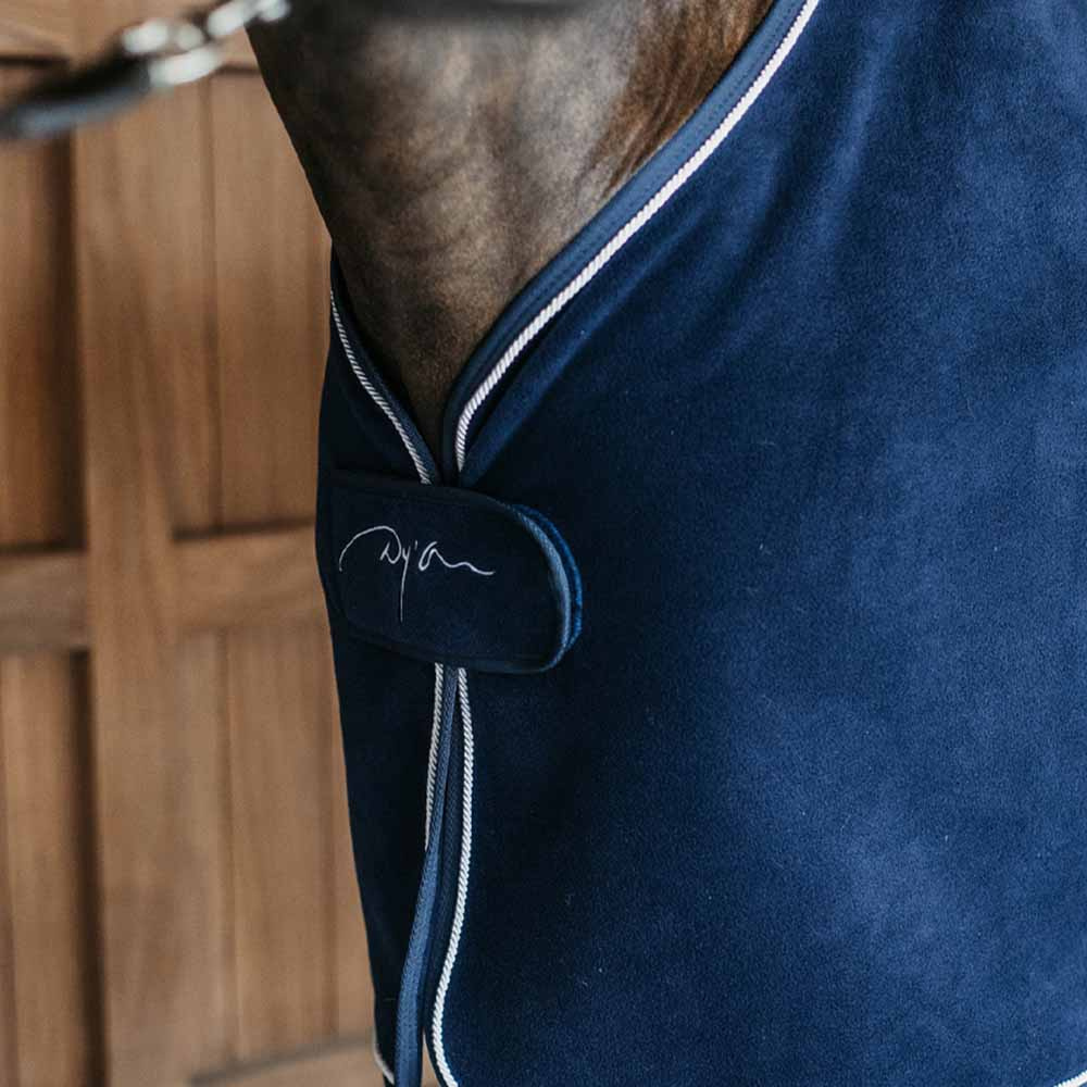 Fleecedecke Heavy Marineblau