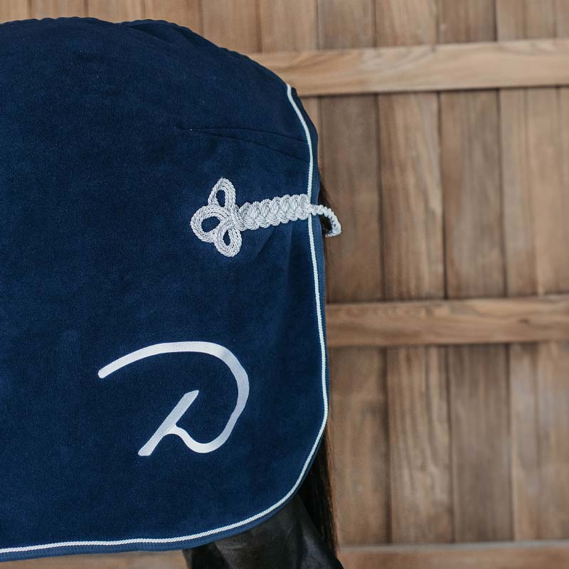 Fleecedecke Heavy Marineblau