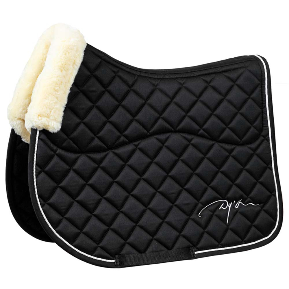 Schabracke Skin Friendly Vegan Sheepskin Schwarz