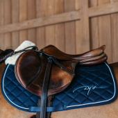 Schabracke Skin Friendly Vegan Sheepskin Marineblau Schabracke Skin Friendly Vegan Sheepskin Marineblau