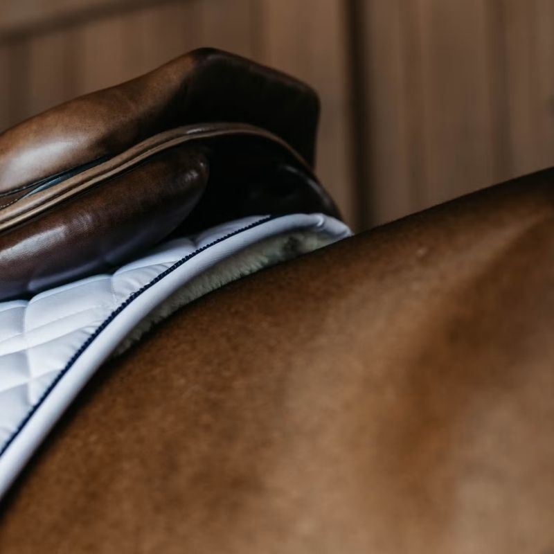 Schabracke Skin Friendly Vegan Sheepskin Weiß