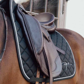 Dressurschabracke Diamond Schwarz Dressurschabracke Diamond Schwarz