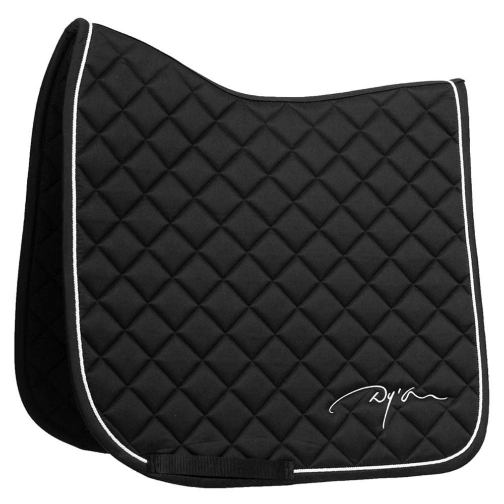 Dressurschabracke Diamond Schwarz