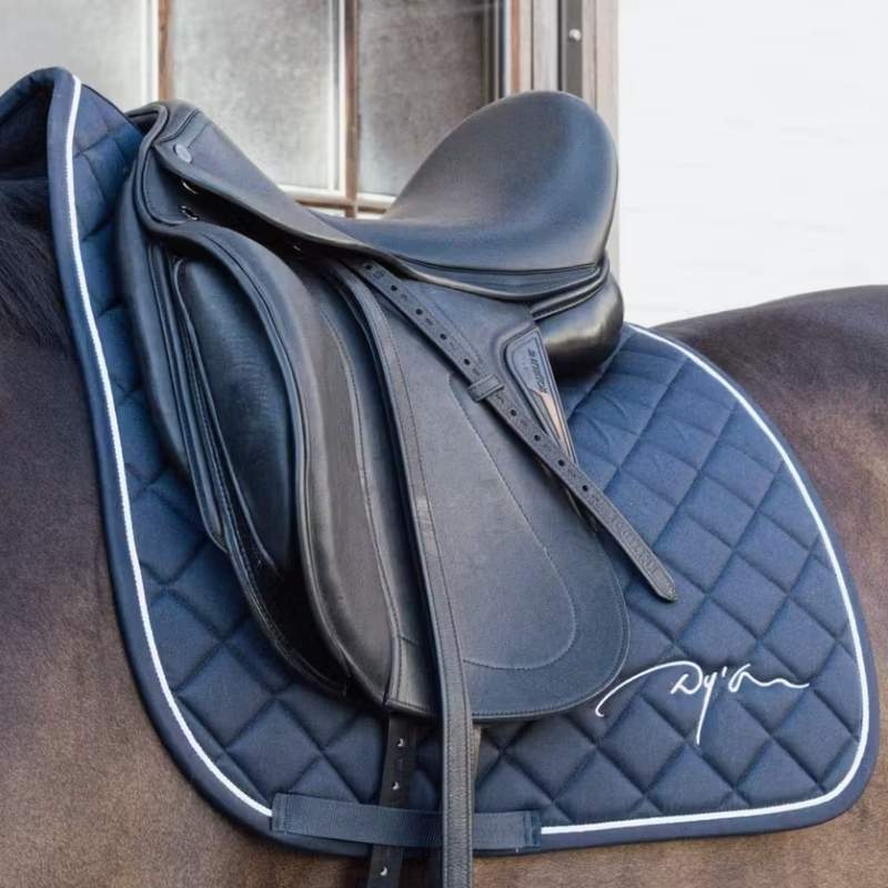 Dressurschabracke Diamond Marineblau