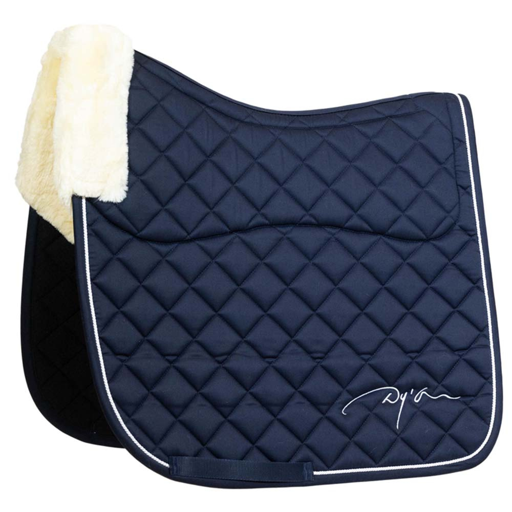 Dressurschabracke Skin Friendly Vegan Sheepskin Marineblau