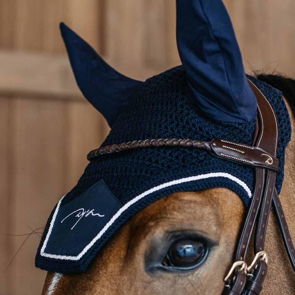 Haube Diamond Marineblau
