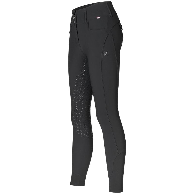 Reithose KLKimi A Shape Full Grip Schwarz