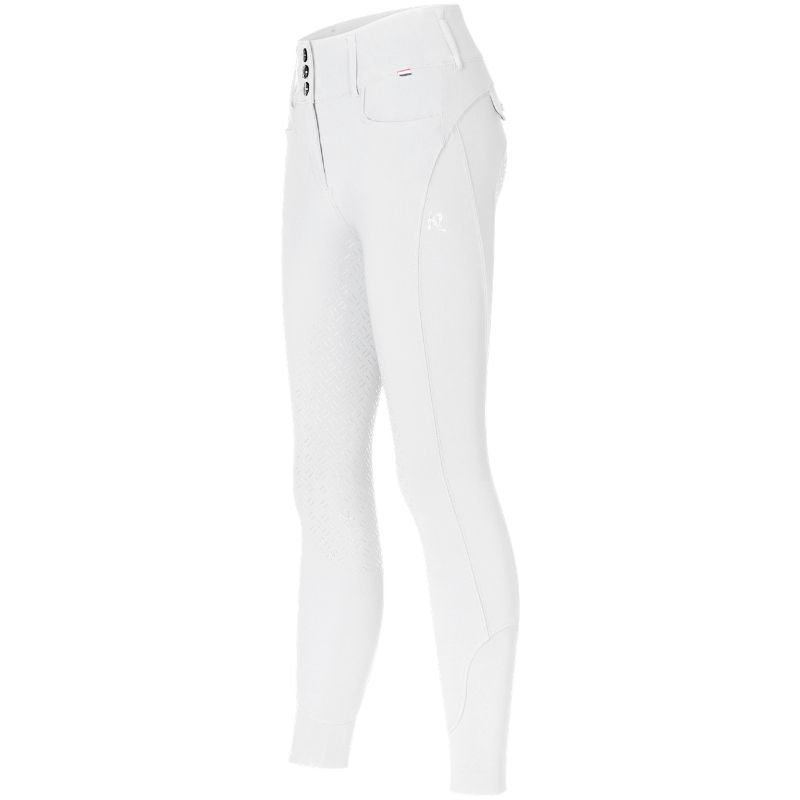 Reithose KLKimi A Shape Full Grip Weiß