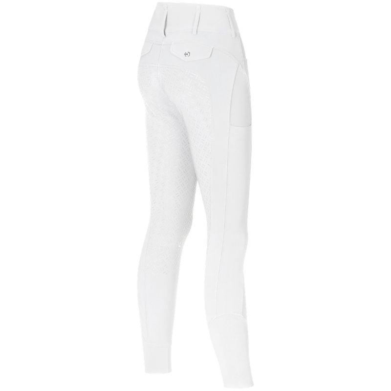 Reithose KLKimi A Shape Full Grip Weiß