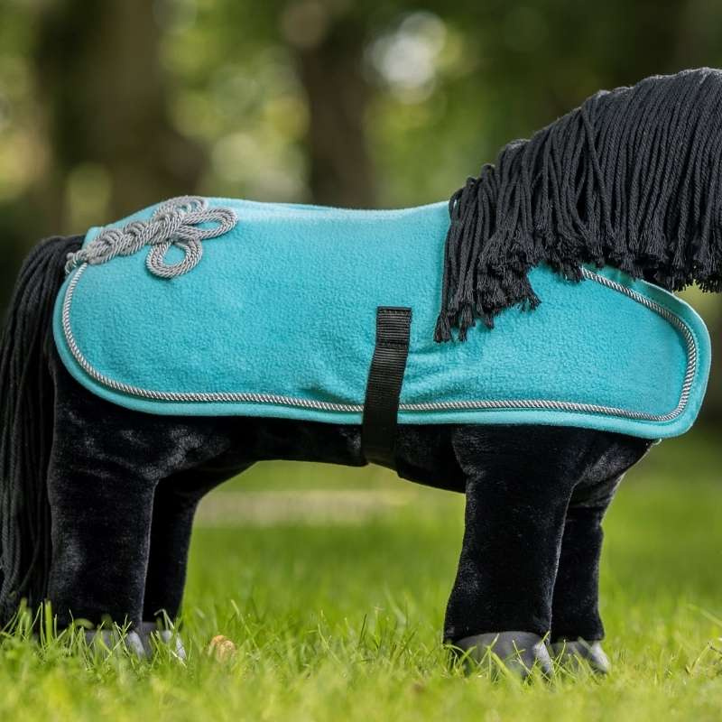 Fleecedecke Toy Pony Türkis