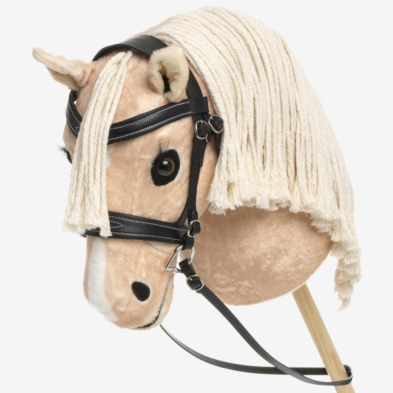 Trense für Steckenpferd Competition Schwarz