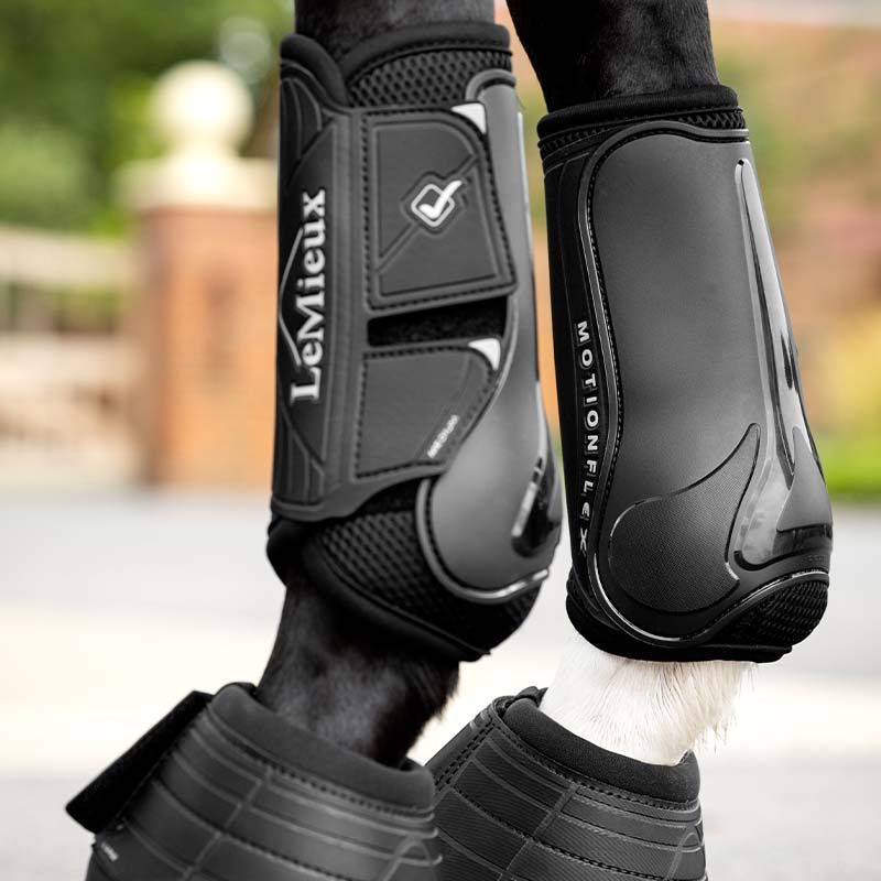 Arbeitsgamaschen Motionflex Dressage Schwarz