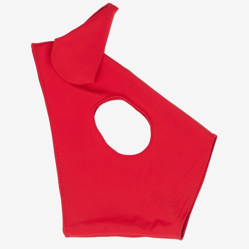 Rennhaube für Steckenpferd Stretch Rot