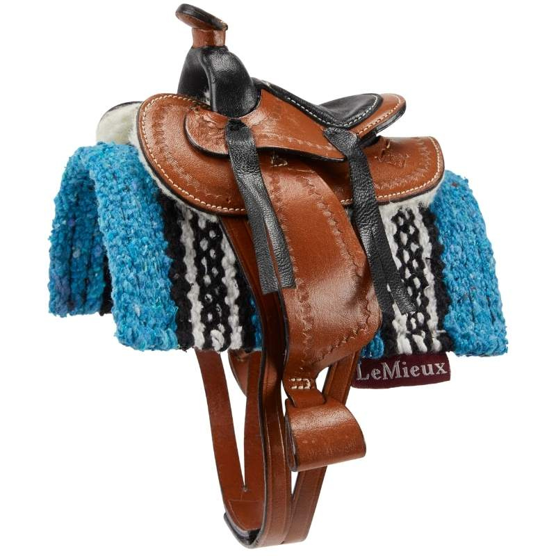 Westernpad Toy Pony Türkis