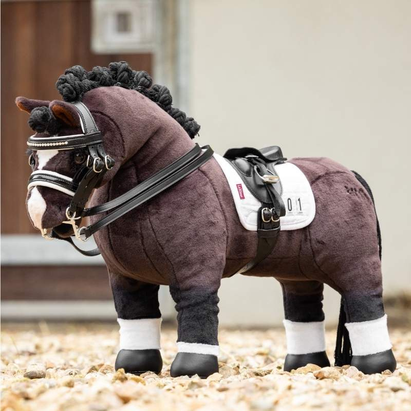 Dressurschabracke Toy Pony Weiß