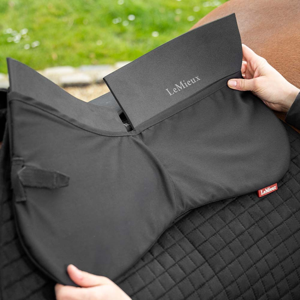 Sattelpad ProSorb Plain 2 Pocket Schwarz