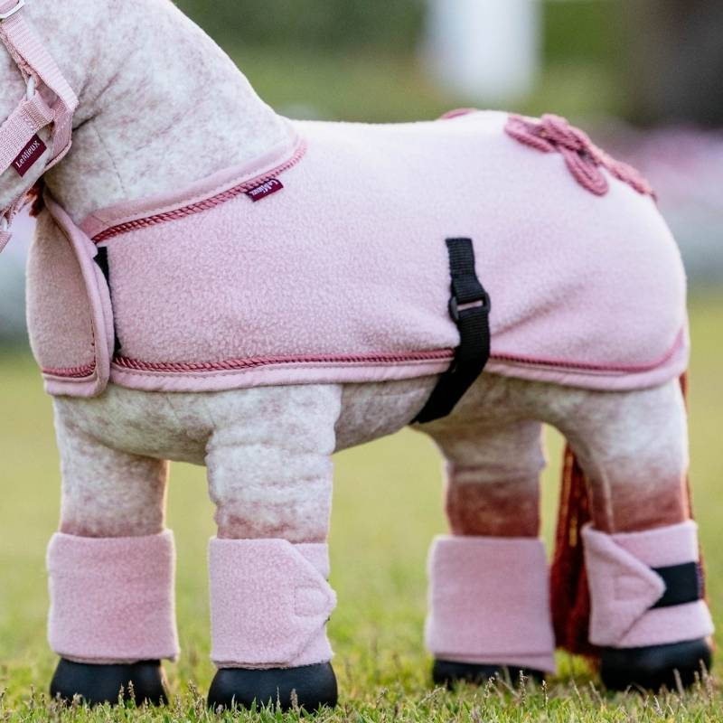 Fleecedecke Toy Pony Hellrosa