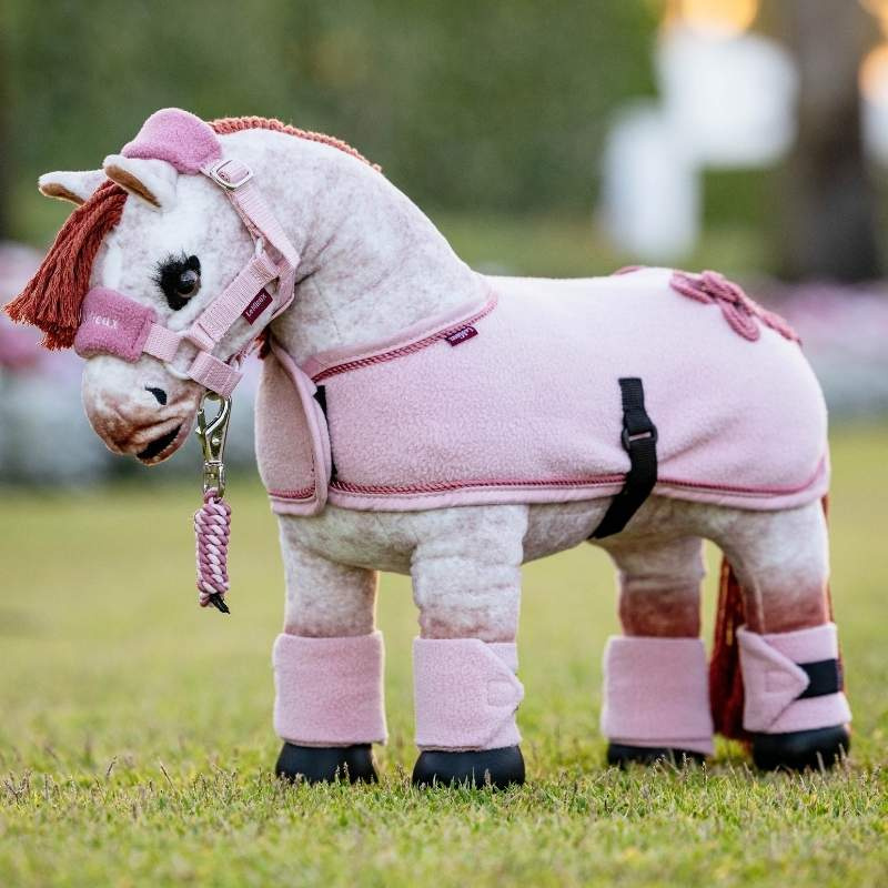 Fleecedecke Toy Pony Hellrosa