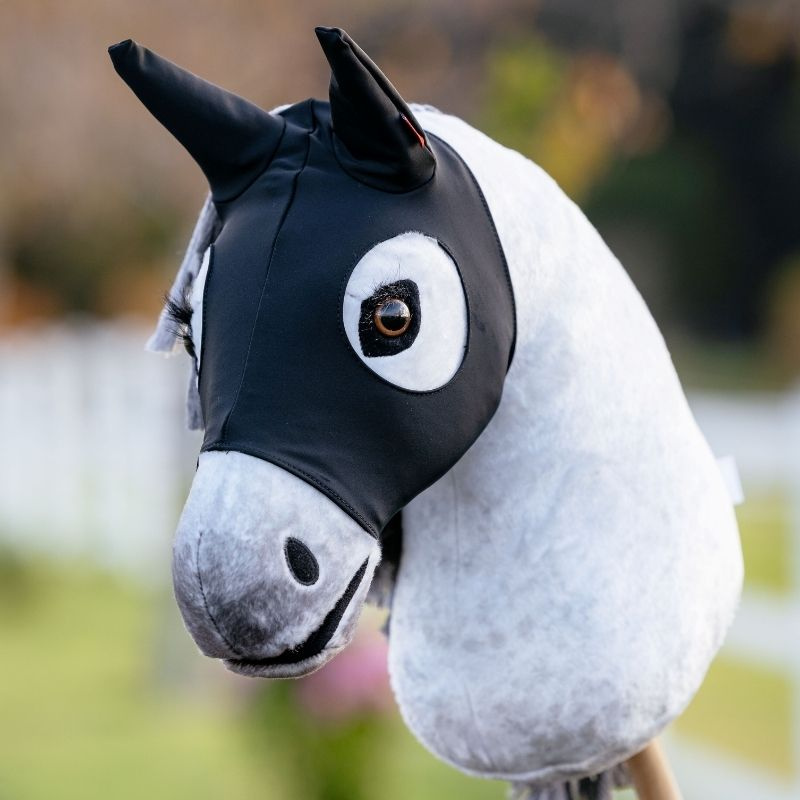 Beruhigende Haube für Steckenpferd Stay Calm Schwarz