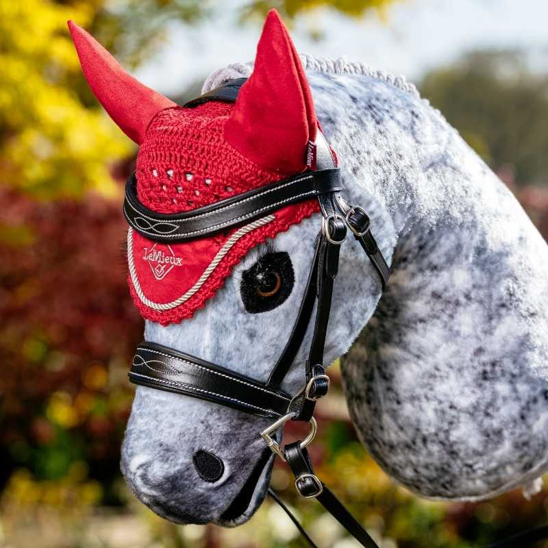 Haube für Steckenpferd Classic Rot