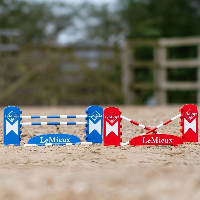 Jump Set Toy Pony Rot/Blau