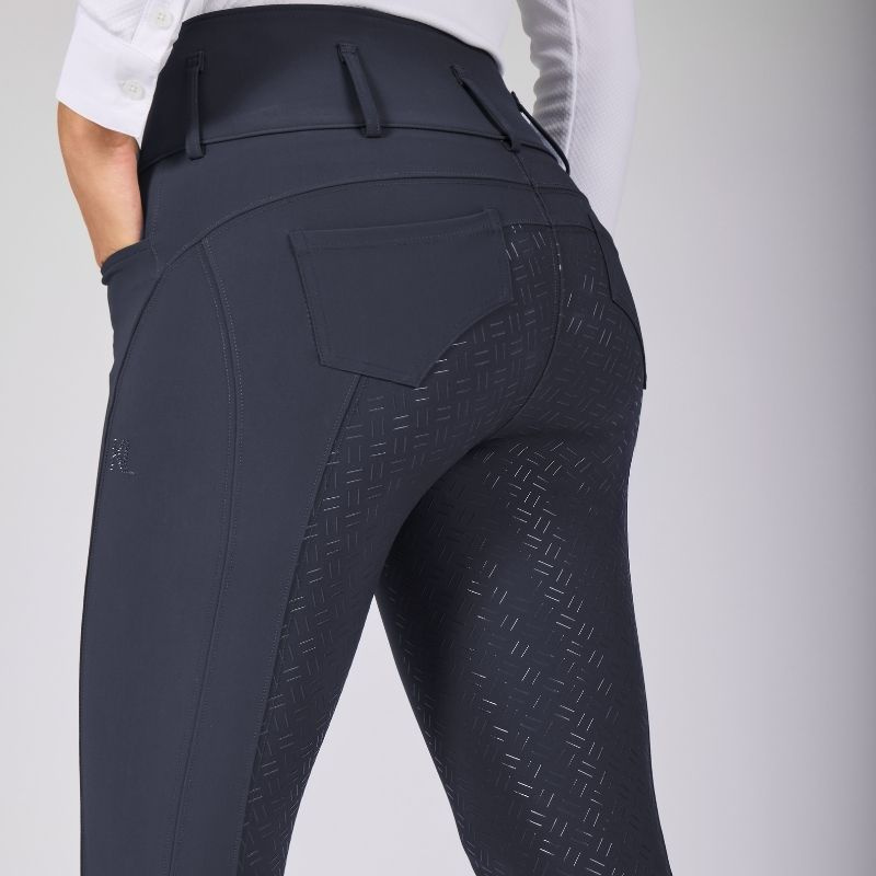 Reithose KLKhloe X Shape Full Grip Marineblau