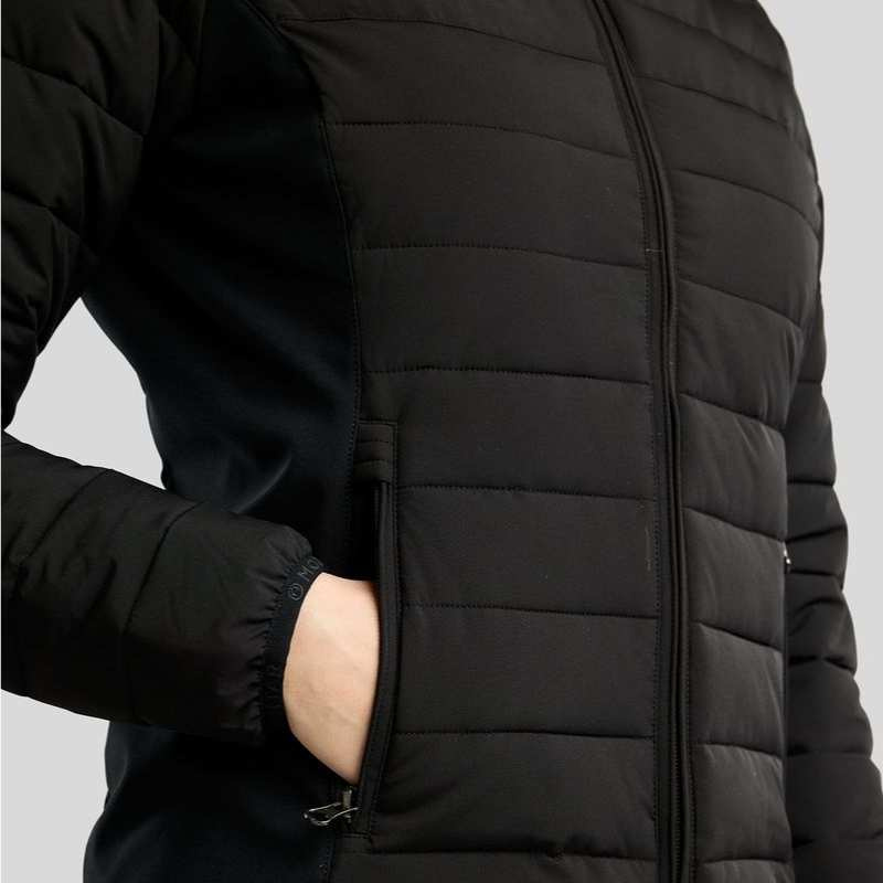 Reitjacke MoRuby Essential Padded Schwarz