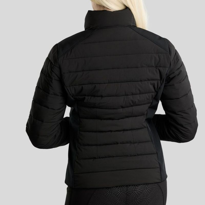 Reitjacke MoRuby Essential Padded Schwarz
