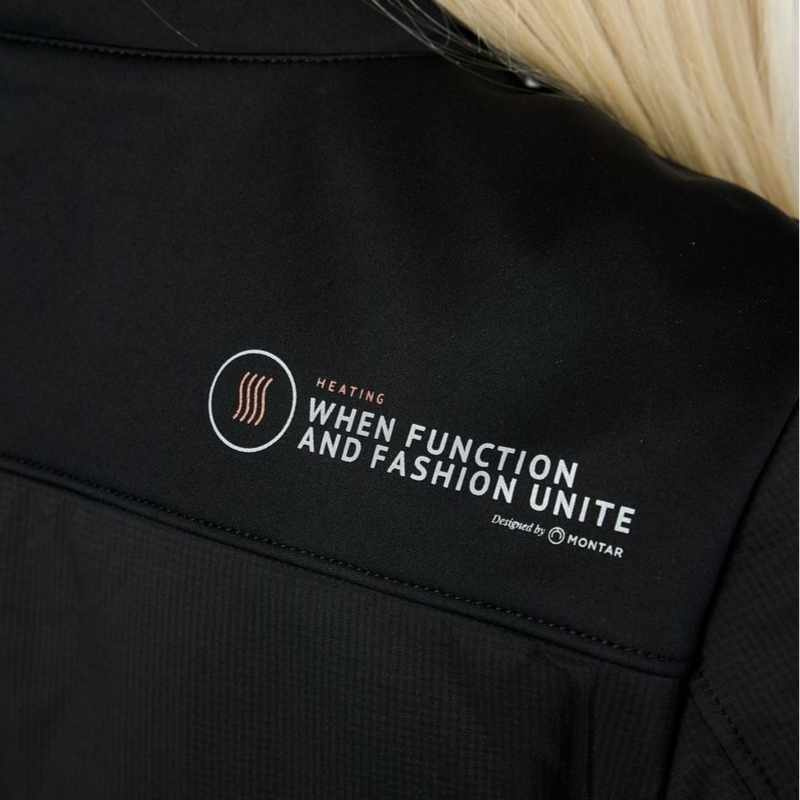 Heizjacke MoIsla Tech Heating Schwarz