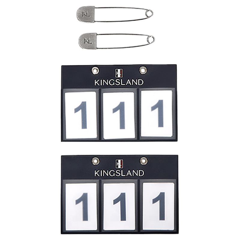 Nummernschild Classic 2-pack Marineblau