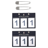 Nummernschild Classic 2-pack Marineblau Nummernschild Classic 2-pack Marineblau