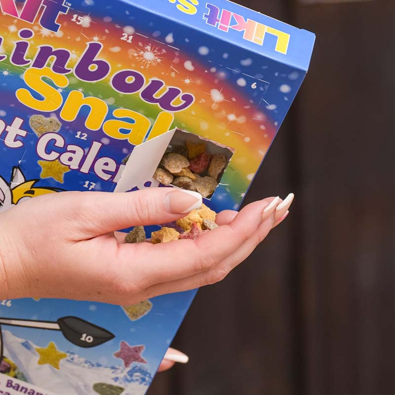 Adventskalender Pferdeleckerlis Rainbow Snaks 200g
