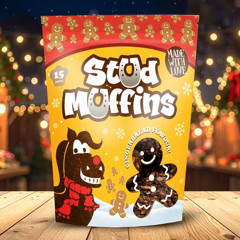 Pferdeleckerlis Stud Muffins Gingerbread 15st