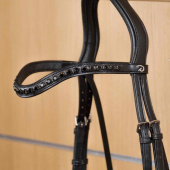 Stirnriemen V-form Black Swarovski New English Collection Schwarz Stirnriemen V-form Black Swarovski New English Collection Schwarz