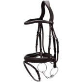 Trense Plaited Pull Back New English Collection Schwarz Trense Plaited Pull Back New English Collection Schwarz