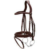 Trense Plaited Pull Back New English Collection Braun Trense Plaited Pull Back New English Collection Braun