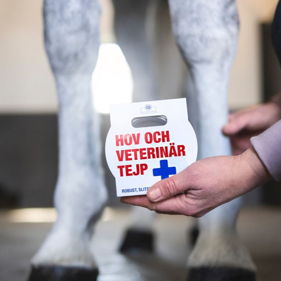 Huf- & Veterinärband Weiß