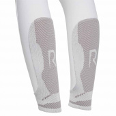 Reithose R-EVO Stretch Knieschutz Weiß