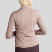 Trainingstop MoMegan Polo Long Sleeve Pearl Grey Trainingstop MoMegan Polo Long Sleeve Pearl Grey