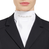 Plastron Crystal Weiß/Leichtes Chrom Plastron Crystal Weiß/Leichtes Chrom