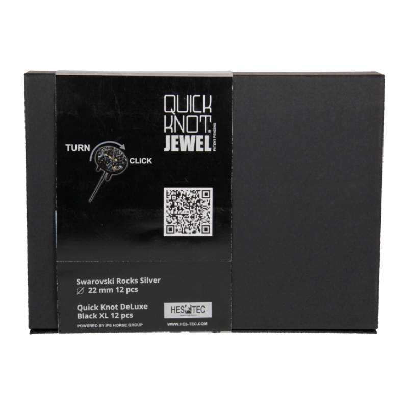 Quick Knot Jewel XL Swarovski Schwarz